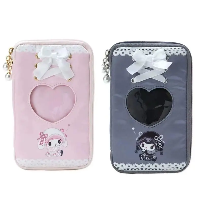 Sanrio Angel Wing Series Kuromi Melody Doll Pendant Storage Bag Wishing Doll Cartoon Anime Girl Child Birthday Gift