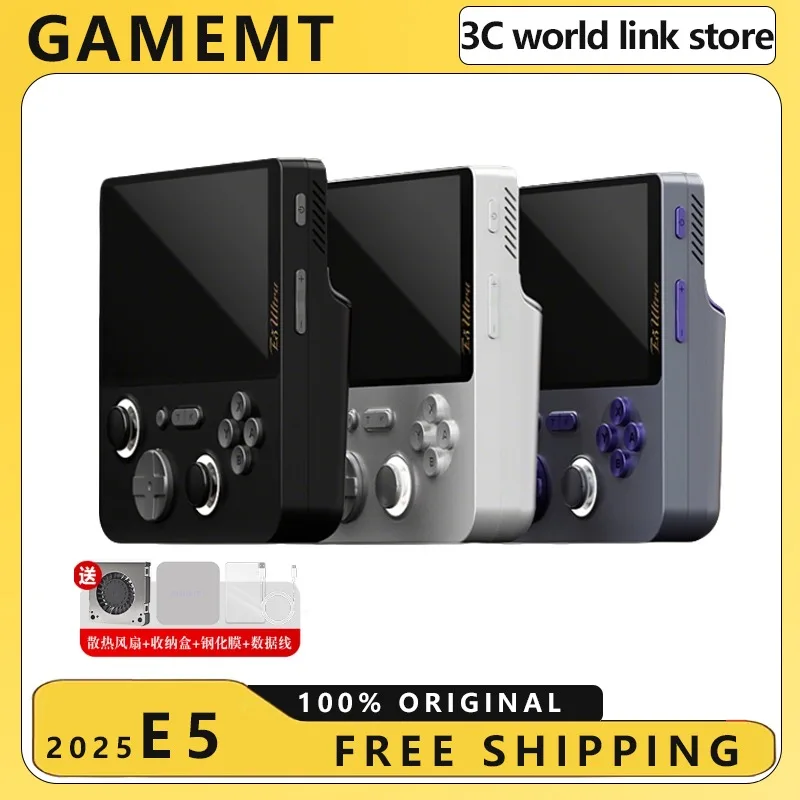 

Игровая консоль GAMEMT E5 Ultra, 5 дюймов, 1280*720, 60 Гц, IPS сенсорный экран, 5000 мАч, джойстик с эффектом Холла, портативные портативные консоли на базе Android