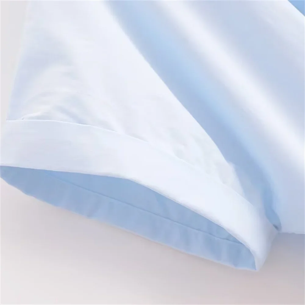 Pop 2024 Herbst Neues Produkt Damenmode Stil Schlankheitskragen Kurzarm Hemd Stil Midikleid