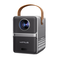 Wimius Portable 1080P Projector 18000L 5G WiFi Bluetooth Theater Projector Support Full HD 1080P Display Home Cinema Projector