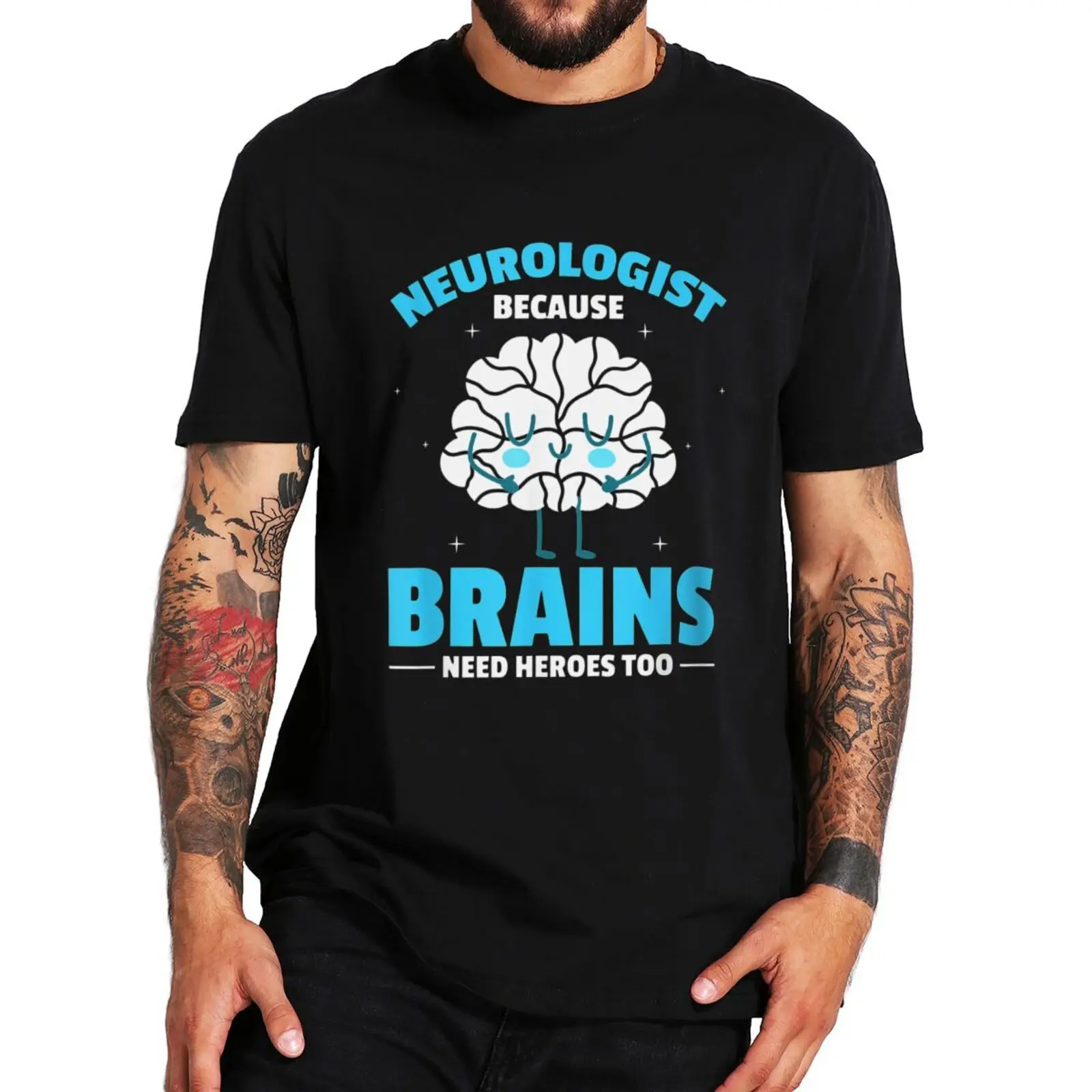 Funny  Neurologist T Shirt Vintage Neurology Neurosurgeon Humor Gift Short Sleeve Cotton Unisex Soft Casual T-shirt