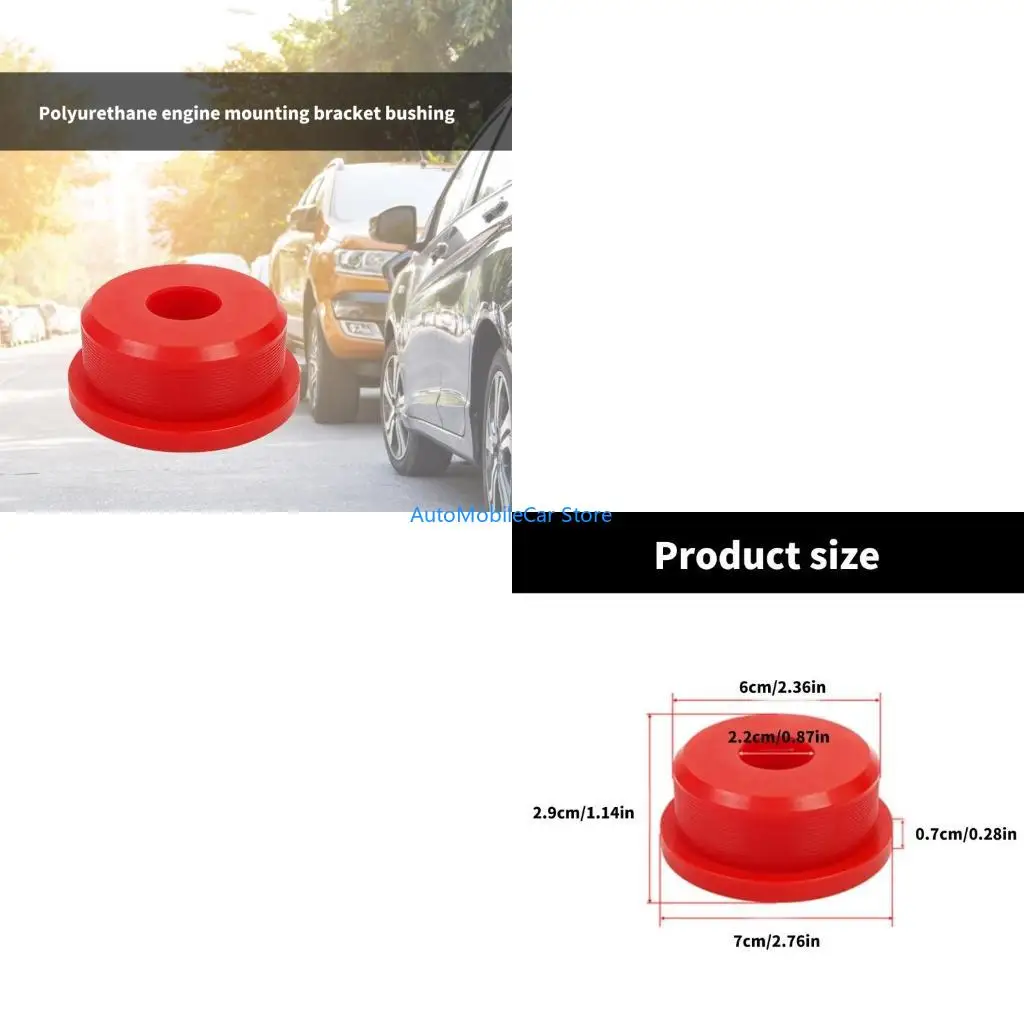 G8TE Polyurethane Engine Mount Bushing Motor Mount Bushing Simple Installs for Car