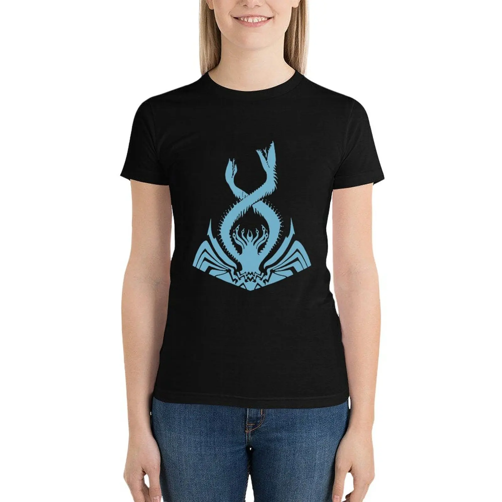 

Thrawn's Chimaera Logo BLUE T-Shirt summer tops female shirts graphic tees cropped t shirts for Women