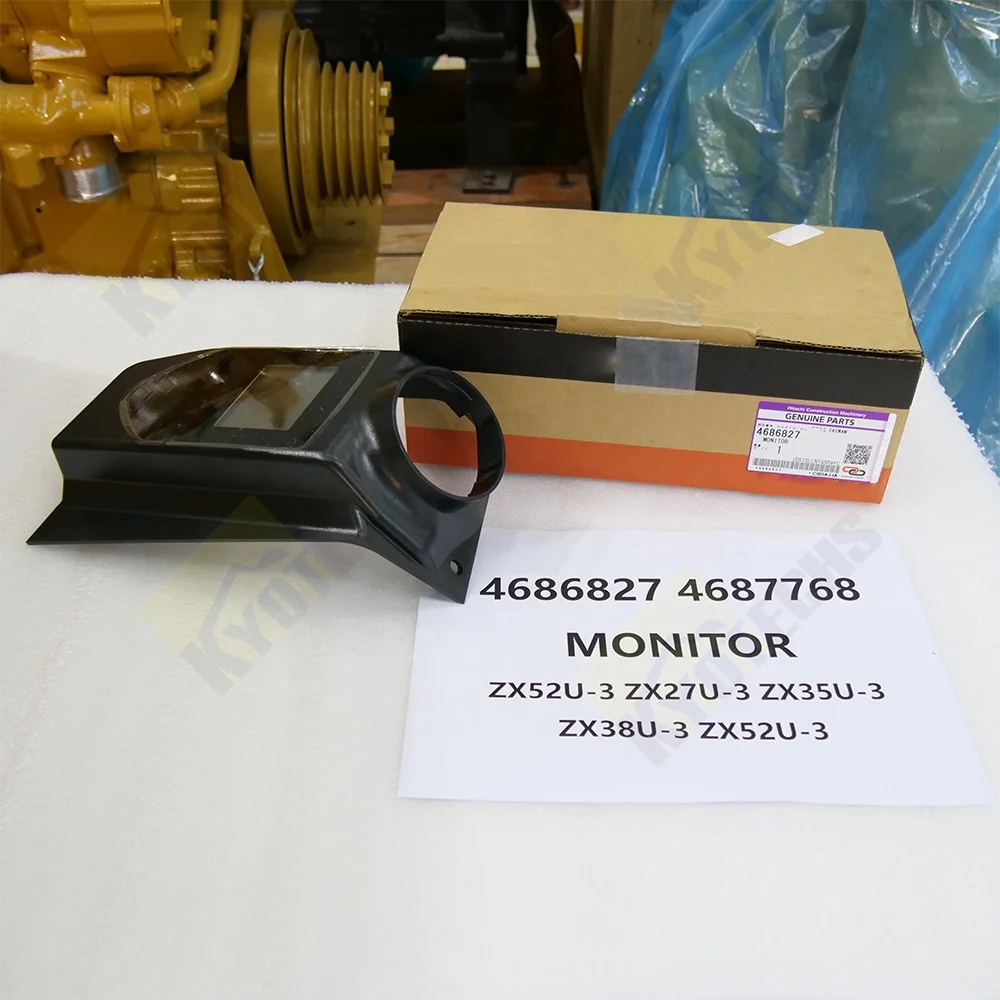 

GENUINE NEW ELECTRICAL PARTS 4686827 4687768 MONITOR for HITACHI ZX52U-3 ZX27U-3 ZX35U-3 ZX38U-3 ZX52U-3 ZX60 EXCAVATOR