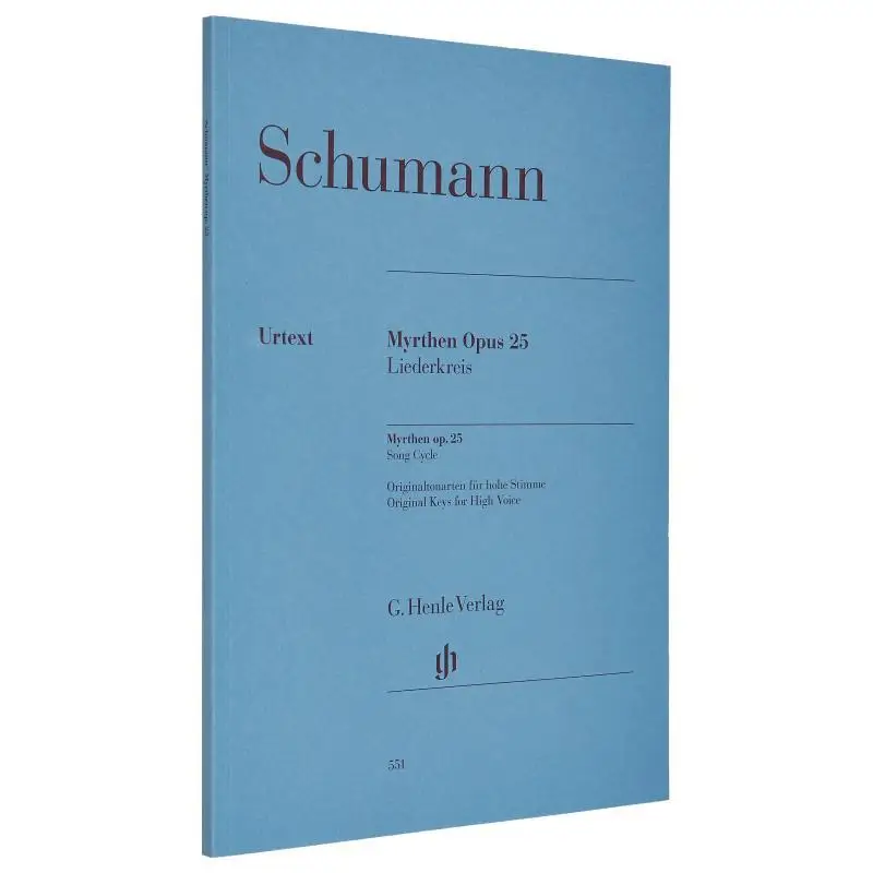 

HN551 Шуман Myrthen Op25 Ozawa Kazuko G Henle Verlag 9790201805511 Книга