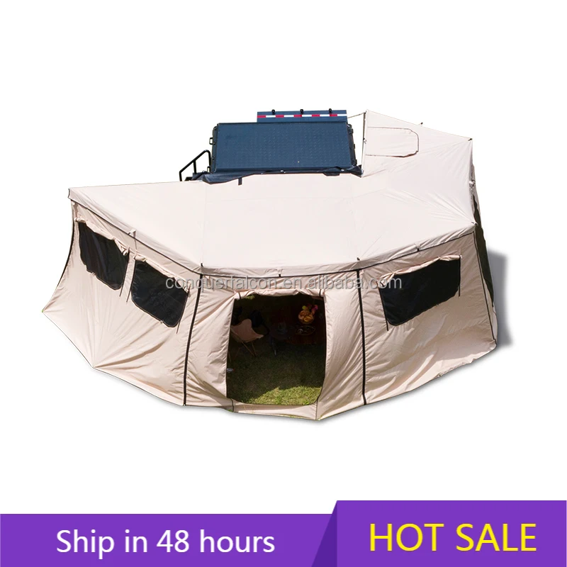 

YTYIN 270 Retractable Wall Awning for Car Side Camping Tent