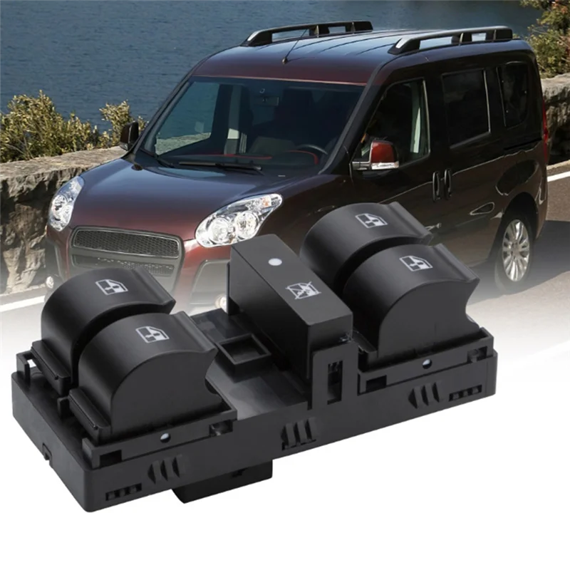 Interruttore finestrino auto per Fiat Doblo 2010-2022 73549868600 Interruttore finestrino auto per Fiat Regolatore vetro Switch-AD39
