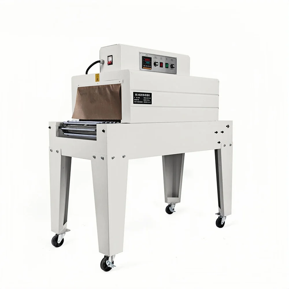 

Вертикальная термоусадочная машина Chain 3020 для упаковки бутылок, коробок и фольги, высокоэффективная термоусадка, промышленное применение