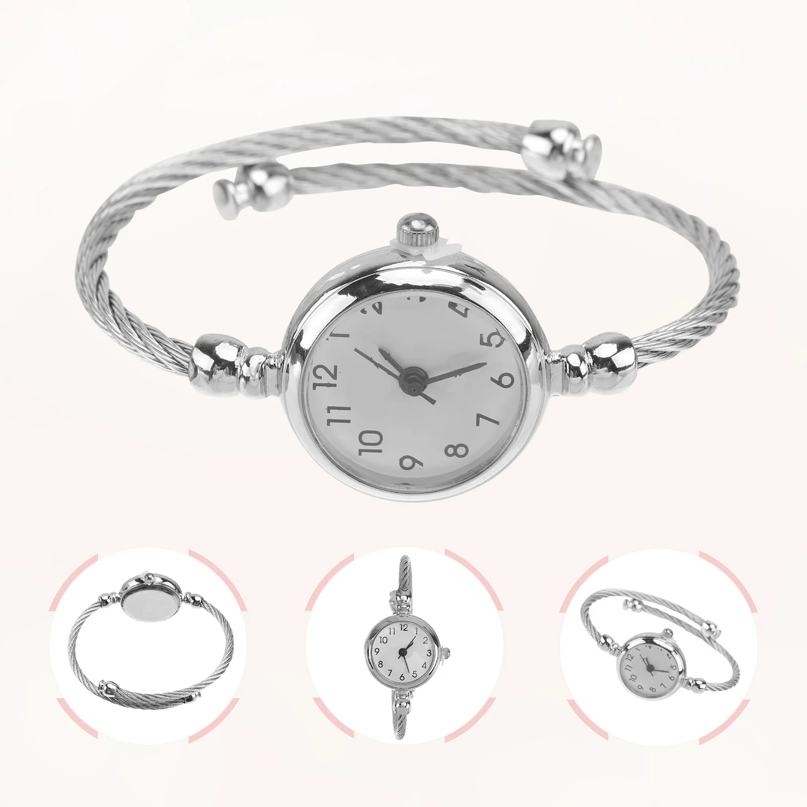 Digital Watch Elegant Fashion Quartz Women Watches Durable Sturdy Charm Bracelet Christmas Birthday Gifts