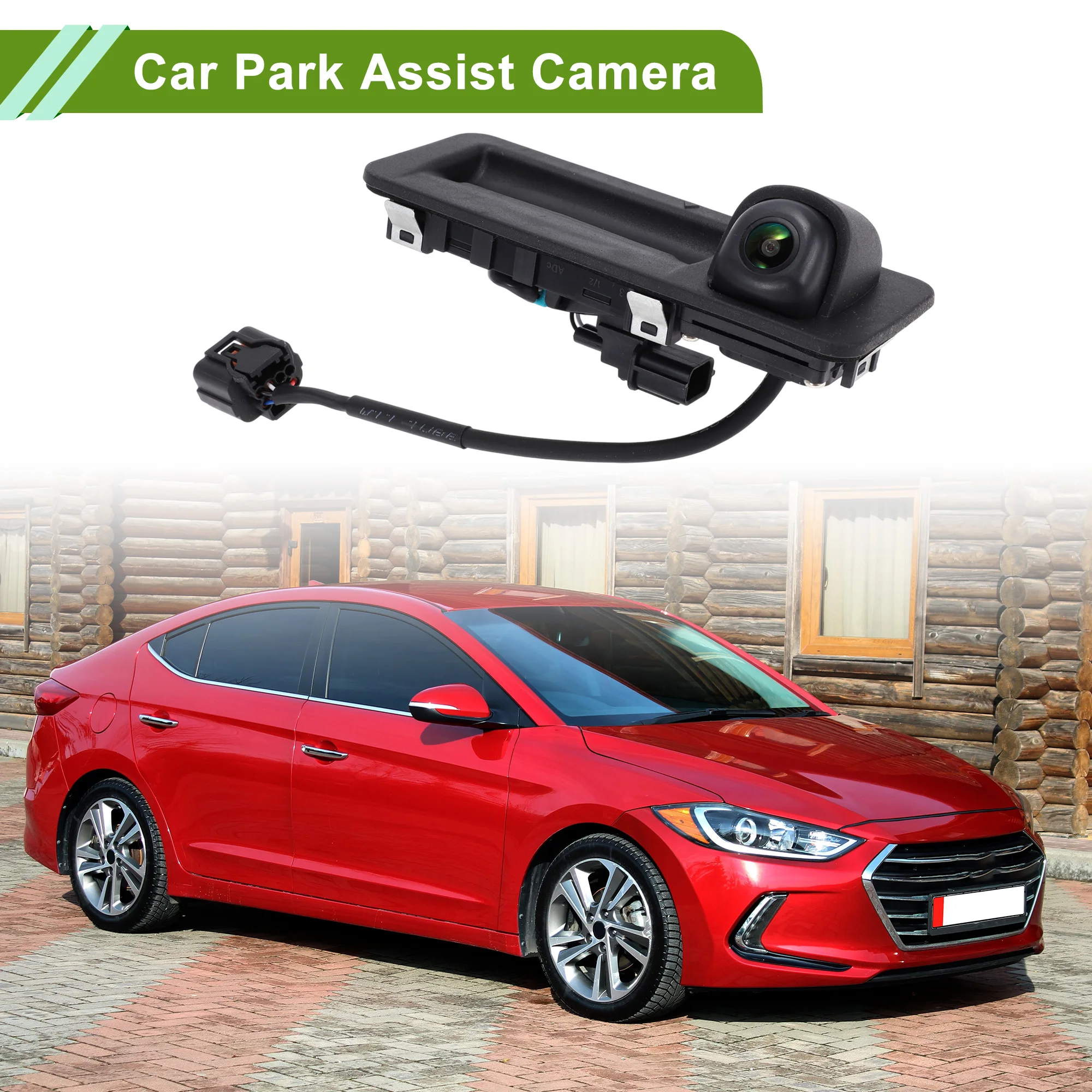 UXCELL Car Camera Rear View Backup Reverse for Hyundai Elantra No.95760F0100