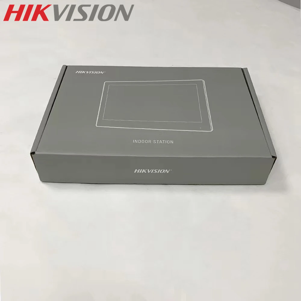 HIKVISION DS-KH8520-WTE1 IP Indoor Station WiFi Door Viewer Doorbell Two-Way Talk 10“ Touch-Screen Remote Unlocking DC12V PoE