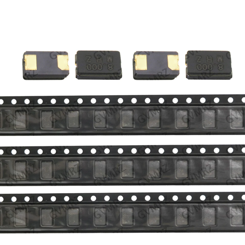10PCS 5032 20MHz 24MHz 8MHZ  SMD 2Pin Passive Crystal Oscillator - High Precision Quartz Resonator 10MHz 11.0592MHz 12MHz