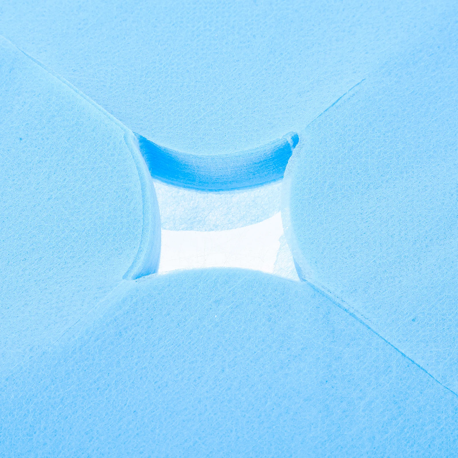 

100pcs Disposable Hole Towel For Massage Bed Face Pillow Covers Breathable Salon Spa Cushion Pad Beauty Headrest Cover