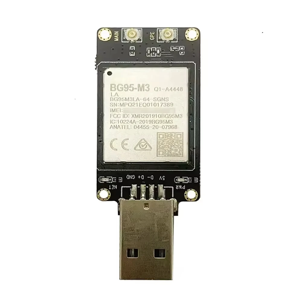 Quectel BG95-M3 USB Dongle With SIM Card Slot Multi-mode LPWA Module 4G GPS Antenna MHF1 SMA Pigtail LTE Cat M1/Cat NB2/EGPRS