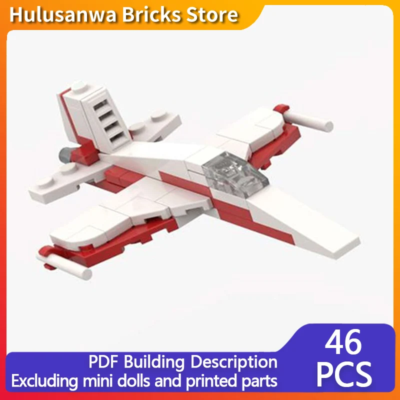 

F-5E Military Fighter Jets Model MOC Building Bricks War Equipment Modular Technology Gifts Holiday Assemble Children Toys Suit