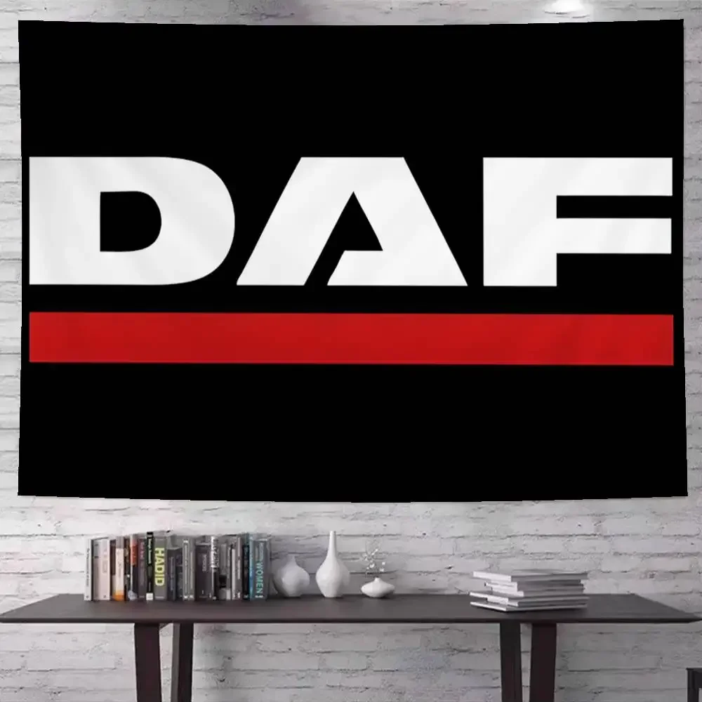 D-DAF Truck Chart Tapestry Home Decoration Hippie Bohemian Decoration Divination Wall Hanging Home Decor