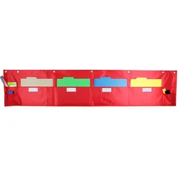 Classroom File Storage Hanging Bag Under The Whiteboard Wall Hanging Storage Bag Horizontal Hanging Bag