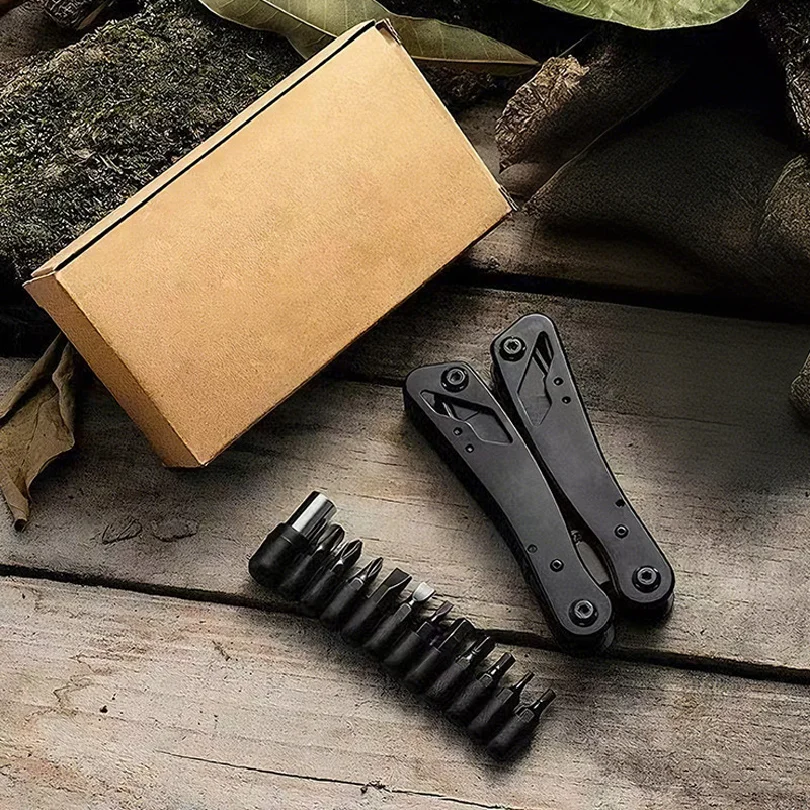 Hot Sale Multi-function Folding High-quality Multi-purpose Multi-scenario Use Survival Knife Stainless Steel  EDC Camping Pliers