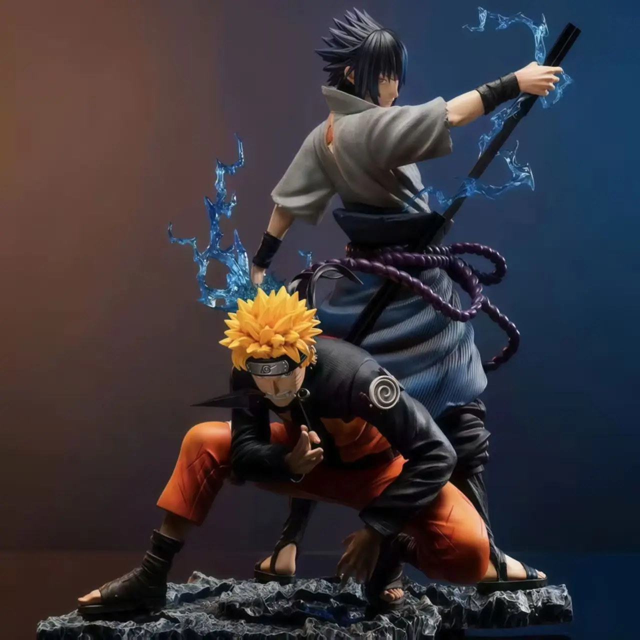 aruto Anime Blind Box Mystery Figure Set Sasuke Kakashi Itachi Gaara Hidden Leaf Village Collectible Toy Surprise Gift Random - view 4