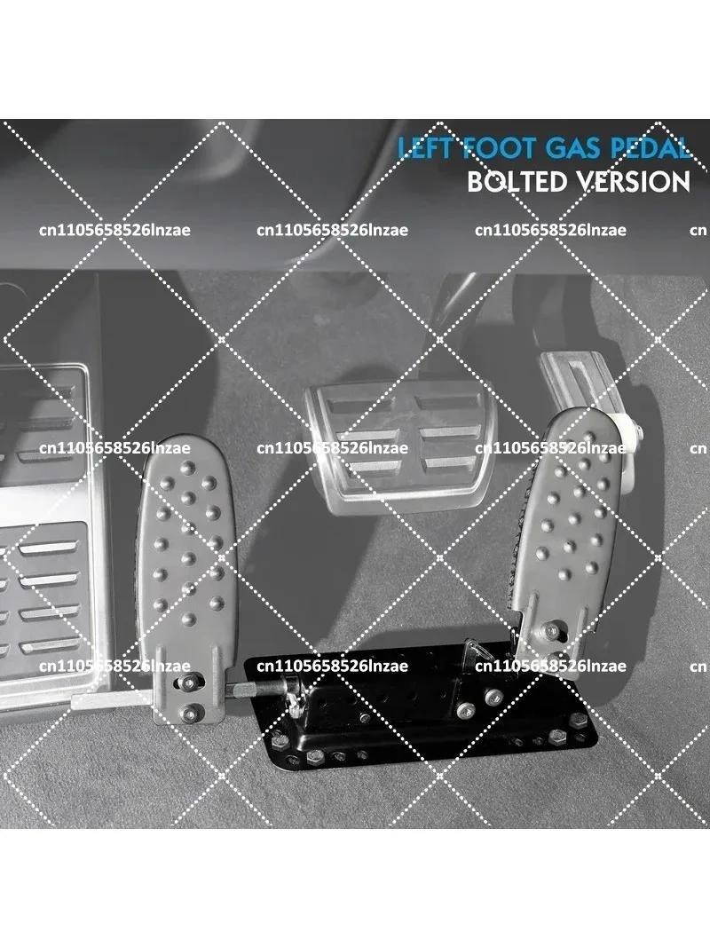 Left Foot Accelerator Gas Pedal, LFGP Drive Assist for Handicap Disabled Injured Stroke Drivers, Bolted Version