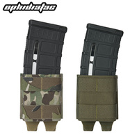 OPHIDIANTAC FAST 5.56/7.62Single Mag Pouch Short Holster Magazine Molle Airsoft Hunting System Accessories New Waist Bag