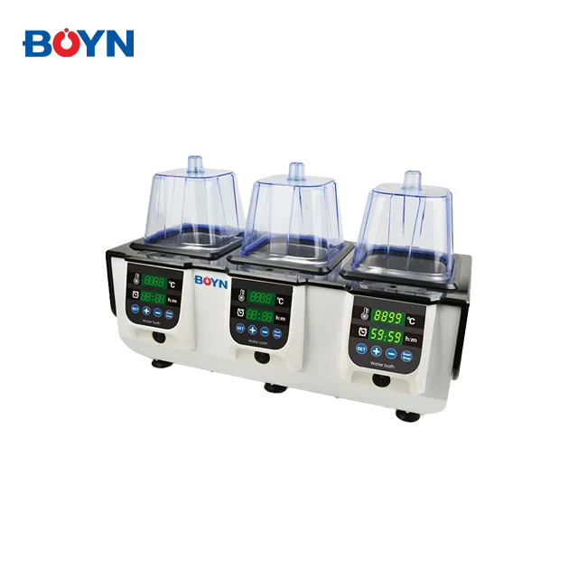 Thermostatic Water Bath WT100-3 with Dual Digital Tube Holographic Display Temperature and Timing Time