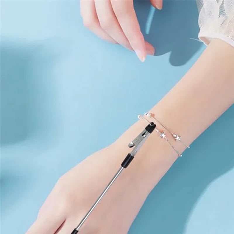 12PCS Bracelet Tool Jewelry Helper Hands Easy For Necklace Bracelet Watch Clasps Zippers-A45M
