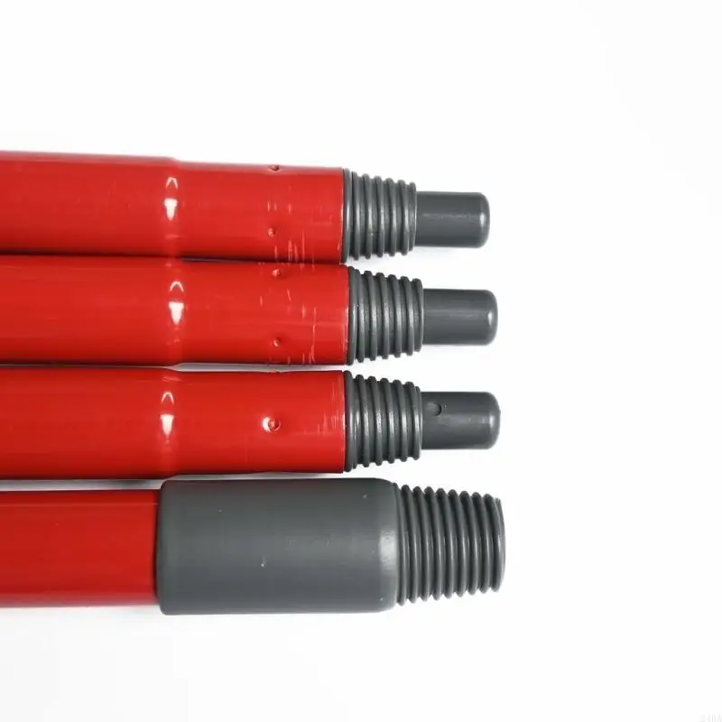  Convenient Metal Handle Replacement for Clean Mops with 4 Adjustable Sections for Cleaning Tasks at Home School