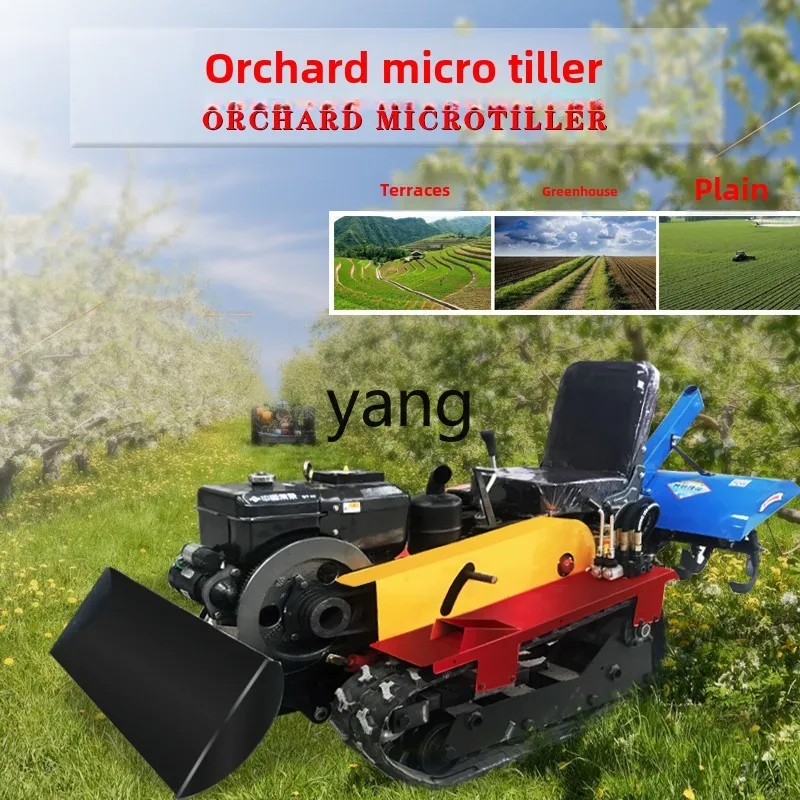 CCL crawler small trenching micro-tiller self-propelled multi-functional tiller