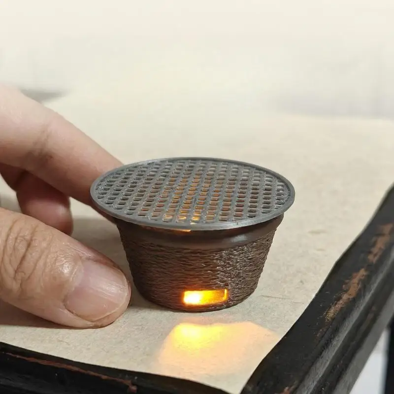 1 Set 1:12 Dollhouse Miniature Chinese Ancient Style Stove Kit Model Scene Decoration Toy Doll House Accessories