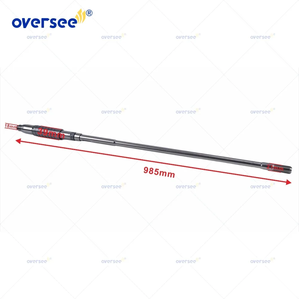 

Oversee 6JD-45501-00-00 Driveshaft X 25.3'' for Yamaha F300DET FL300DET Outboard Engine Parsun 300HP F300-04010100X