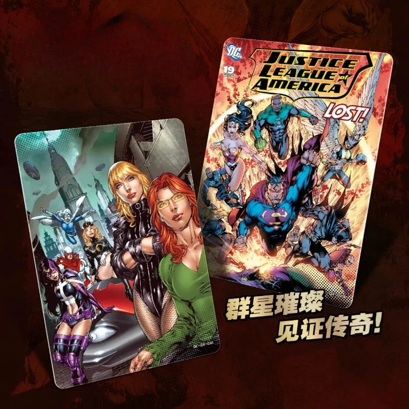 KAYOU Cosmic Glory Legend Series Rare Character Limited الإصدار Batman Wonder Woman Theme Limited Edition Legend Hero Card Pack