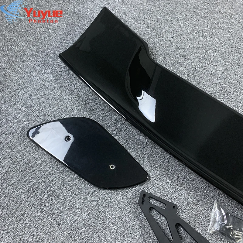 GT style carbon fiber spoiler universal sedan spoiler for Hyundai Honda Toyota Chevrolet Nissan Mitsubishi Lancer 2014-2018