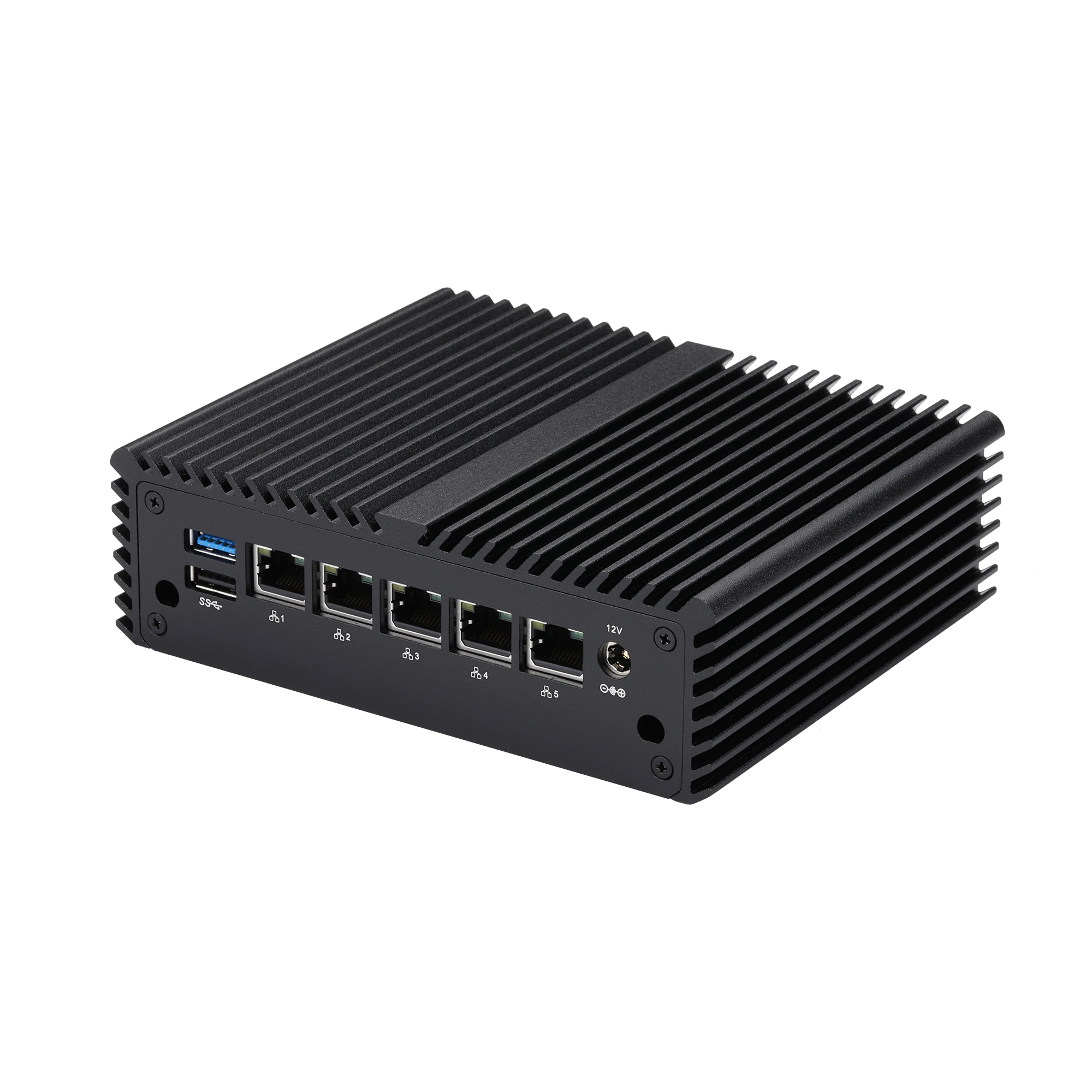 Imagem -03 - Qotom-computador Desktop com Soft Routing Lan Servidor Firewall 12th Gen Celeron J6412 Display Port I226-v 2.5 Gigabit