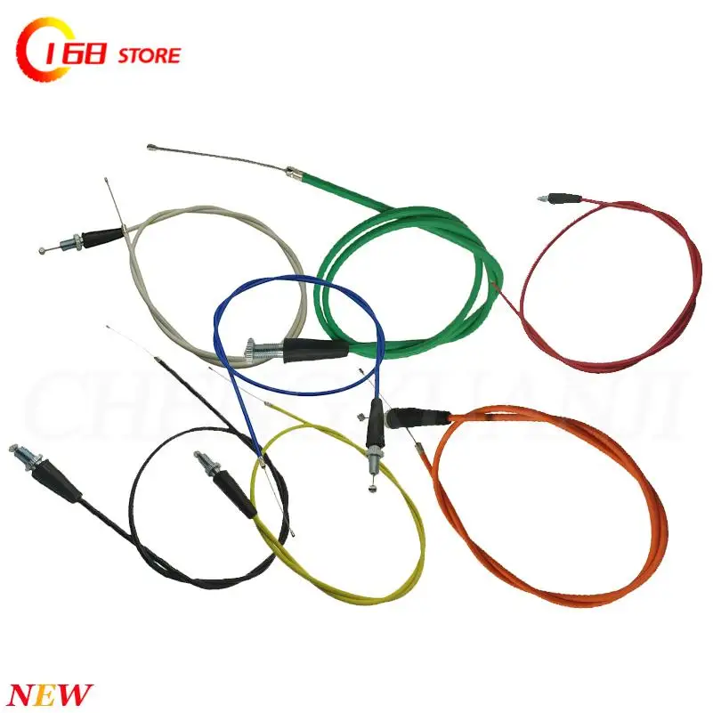 1300MM Straight Head Motorcycle Gas Throttle Cable For  Honda Suzuki Yamaha Kawasaki Dirt Bike Motocross ATV Universal