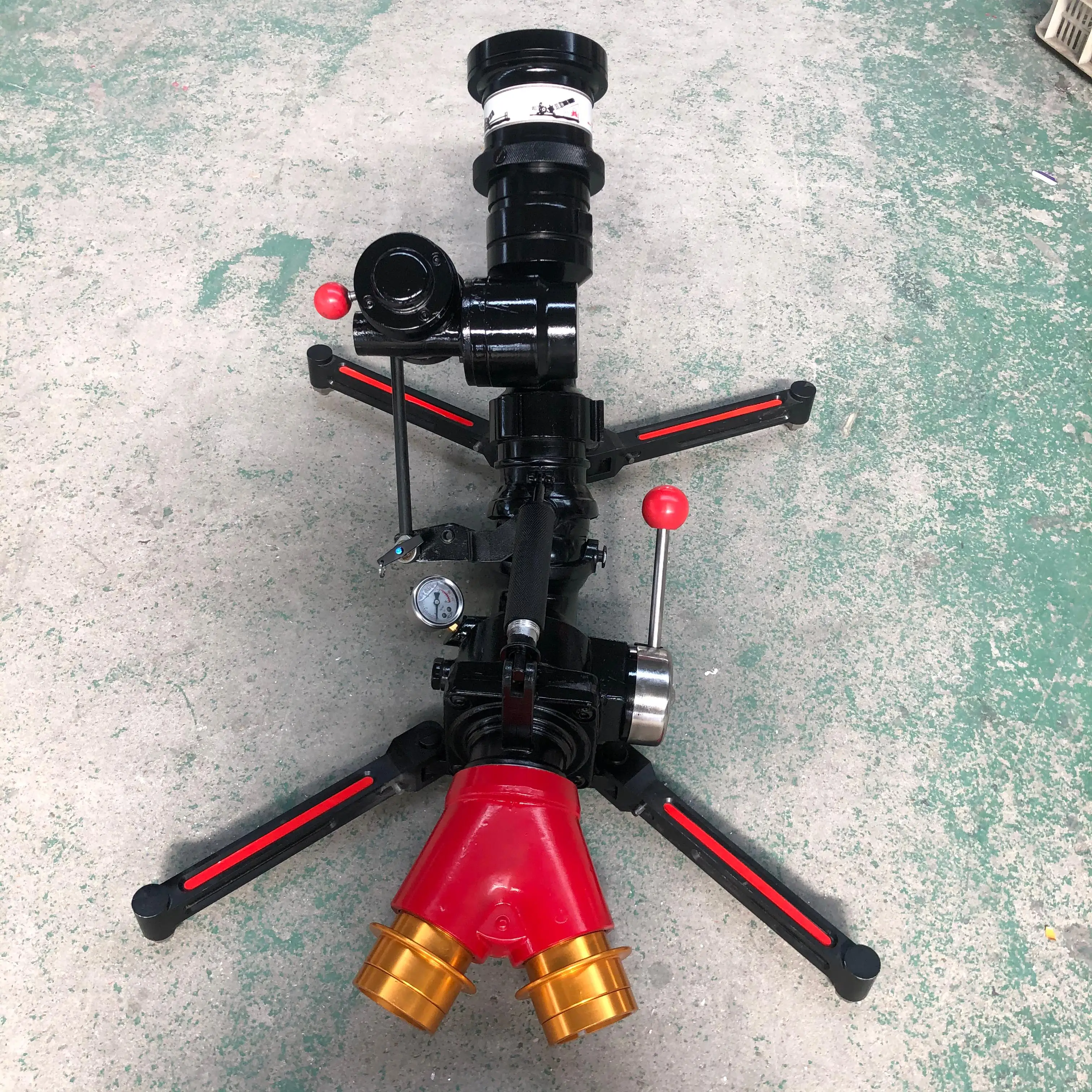 

Portable large-capacity fire protection system Industrial fire suppression Remote control Light flexible aluminum alloy