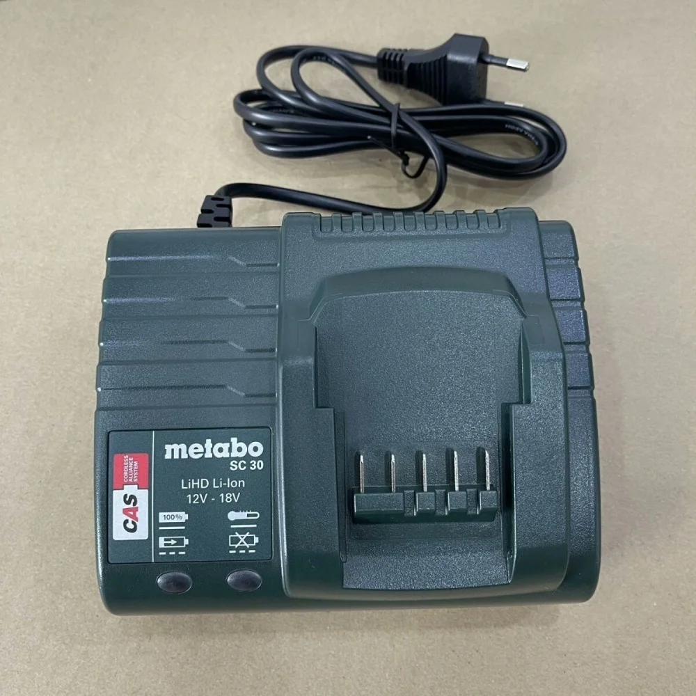 

12V-18V lithium Battery Charger For Metabo SC30 Power Tool Accessories