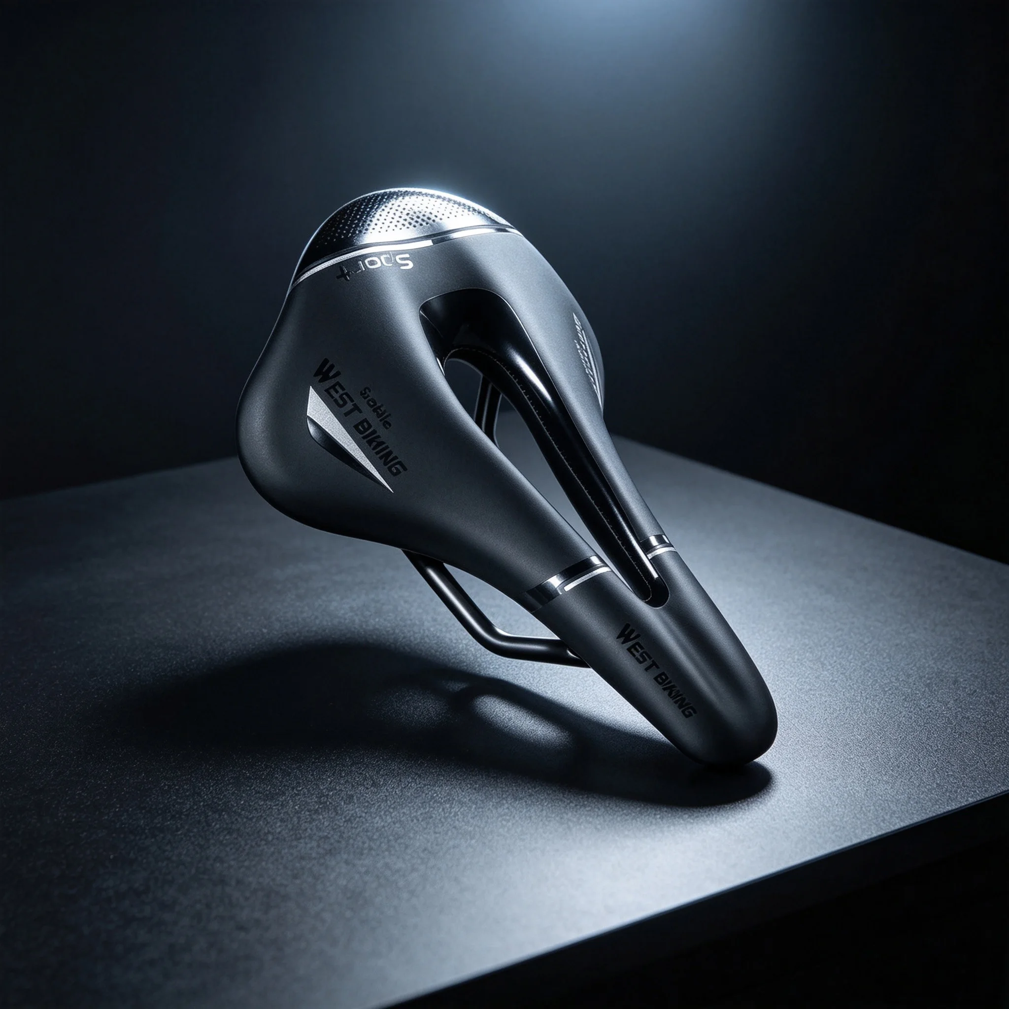 Essential Outdoor Bike Seat – Hollow Ventilated Design, Elastic Shock-Absorbing PU Saddle with Pressure Relief for MTB & Road