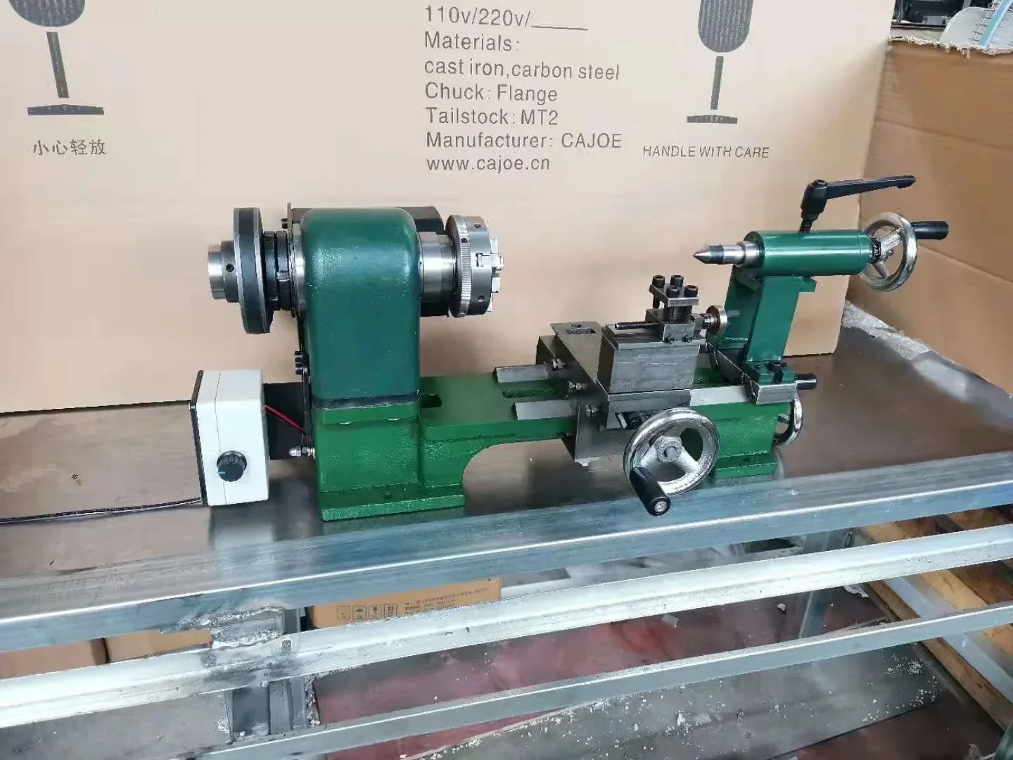 

superior quality Light-Duty Vehicle Bed Milling Micro Grinder Precision Desktop Manual Lathe Variable Speed Horizontal Me
