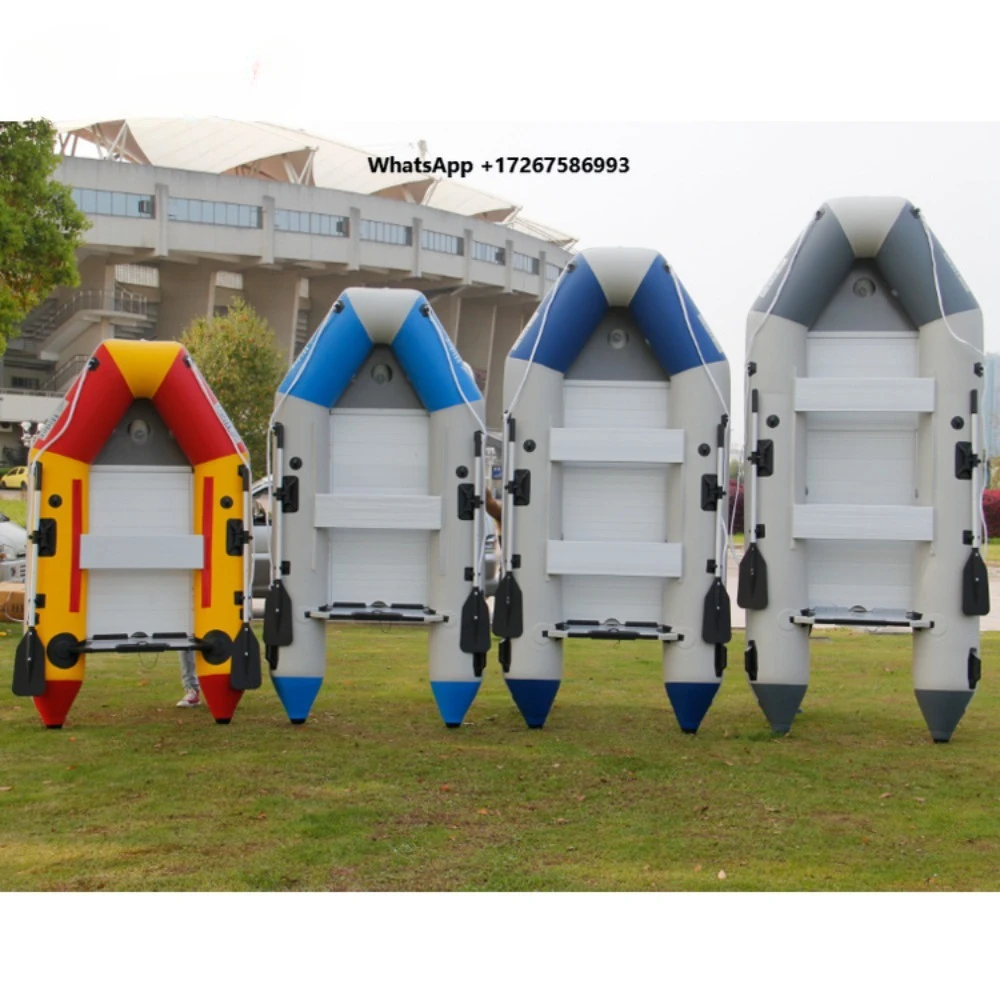 Durable PVC Ocean Floating Boats Inflatable Rowing Boats for Fishing