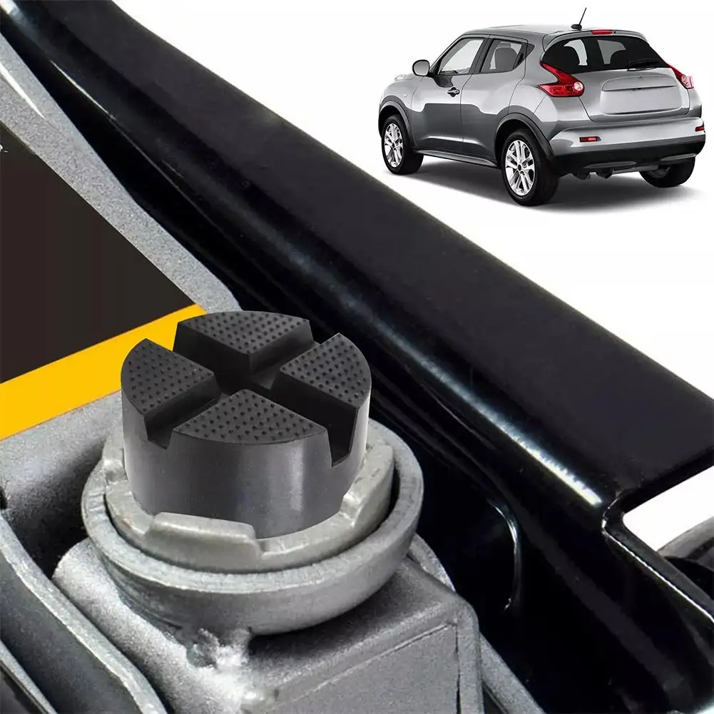 Grooved Trolley Rubber Jack Pad Floor Frame Rail Protector Pinch Weld Side Floor Support For Car Truck 2-3 Tone Unive U4d1