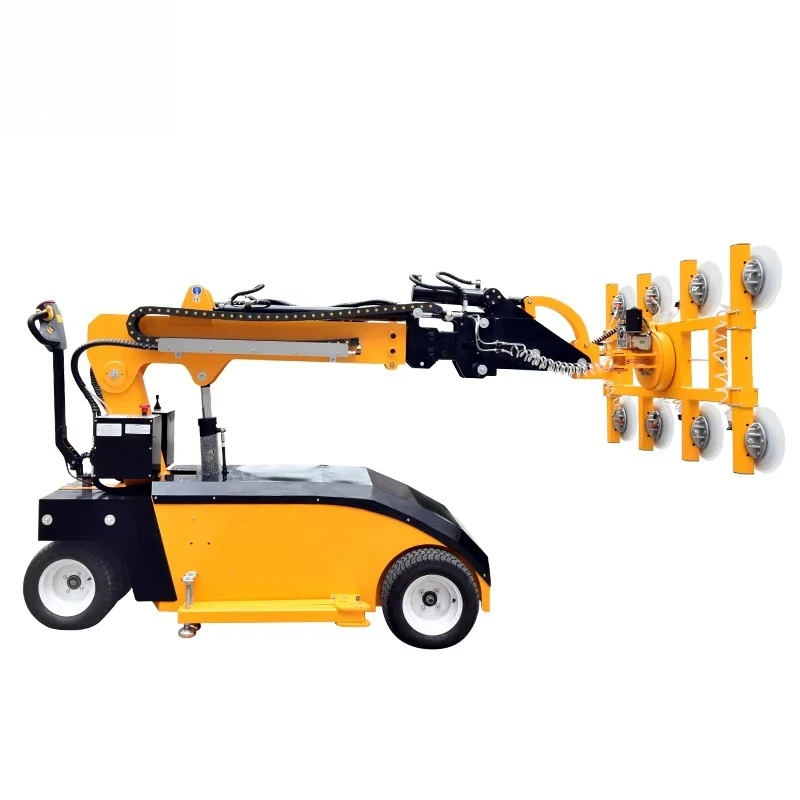 Heavy Duty Vacuum Lifter Suction Caps Lifter Robot for Construction Glass Installation Slab Lifting Operation