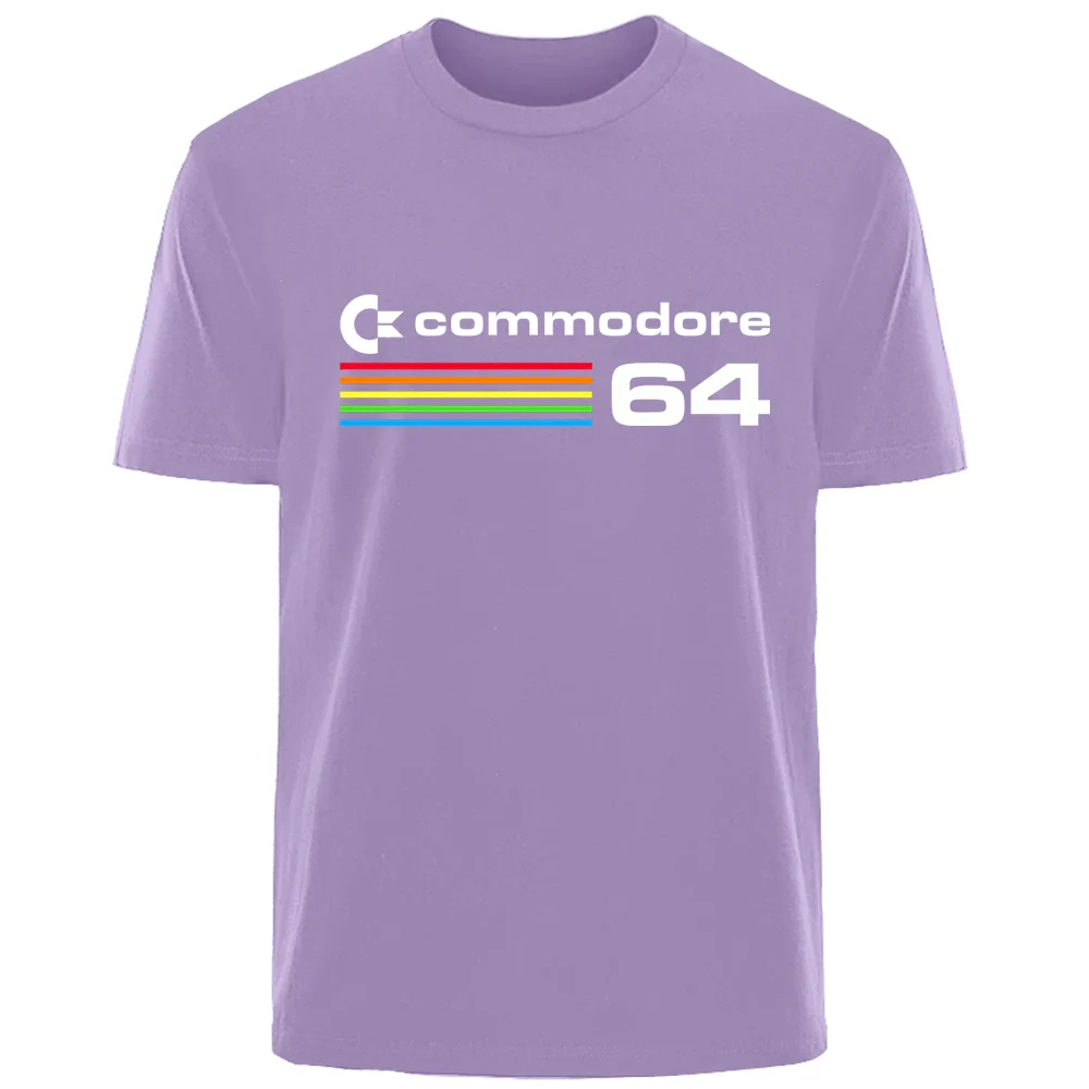 Commodore 64 Summer Fashion High Quality 100% Cotton Breathable and Comfortable T-Shirt Men\'s Tops Casual Fashion Street Wear