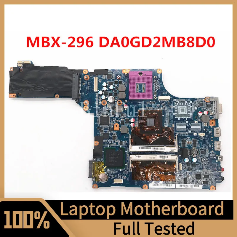 

DA0GD2MB8D0 Mainboard For SONY Vaio VGN-CS MBX-196 Laptop Motherboard VGN-CS215J SLB95 DDR3 100% Fully Tested Working Well