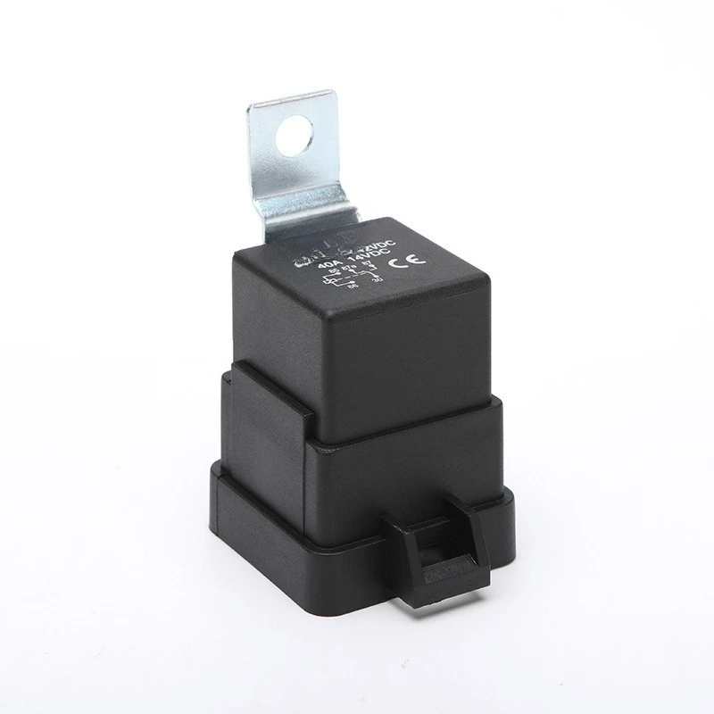 Waterproof integrated car relay/with socket 40A12V24V36V48V60V72V five pin