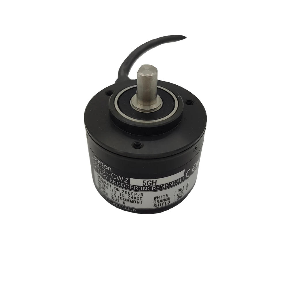 

E6C3-CWZ5GH 200P/R O-mron Solid Shaft Rotary Encoder New Original Genuine Goods Are Available From Stock