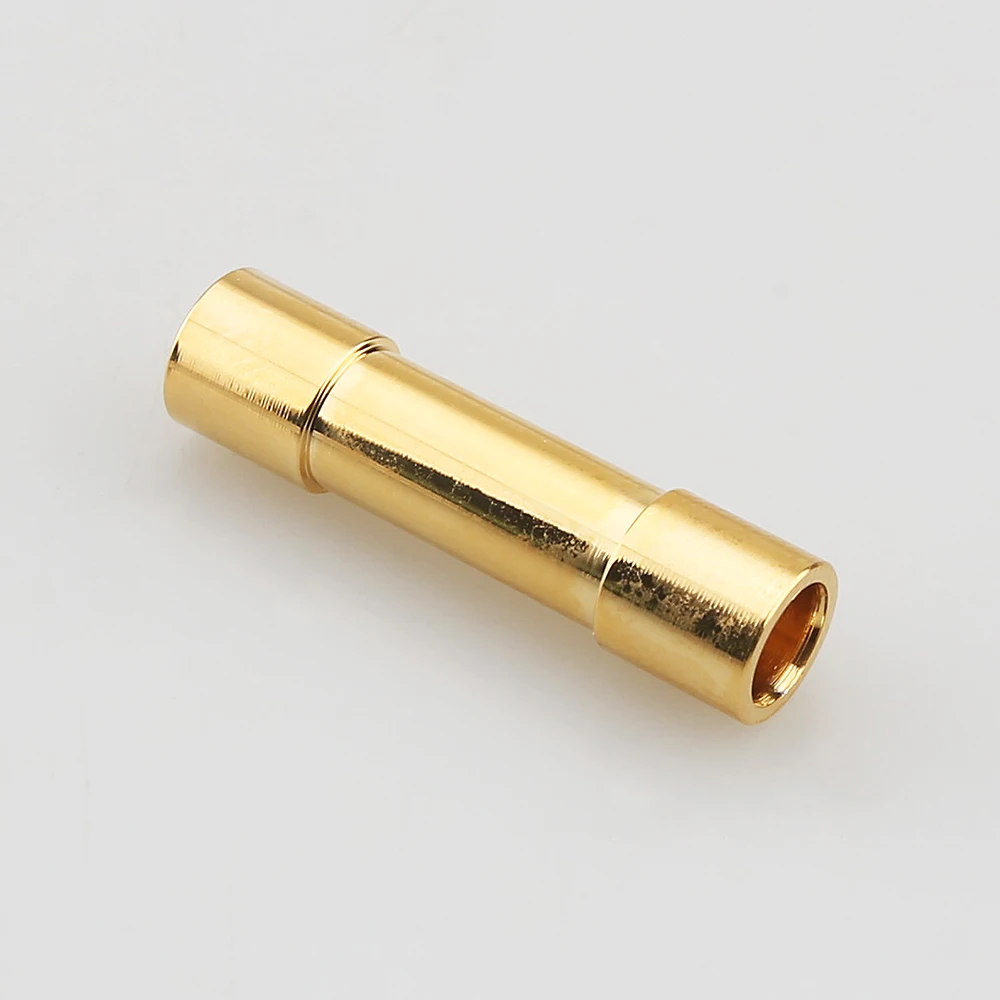 Pure Copper Gold Plated Fuse Pillar Replacement Power Amplifier Fuse CD Amplifier Audio Fuse Tube 5*20mm / 6*25mm