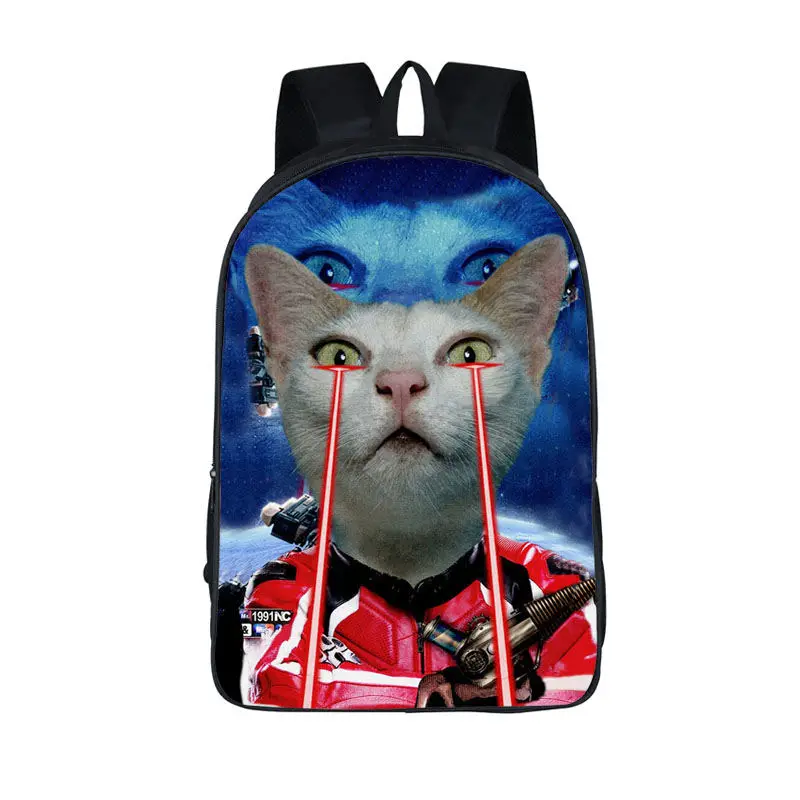 Kawaii Galaxie Einhorn Katze Schult aschen für Teenager Mädchen Jungen Rucksack Frauen Männer Laptop Taschen Tier Rucksack lässig Rucksack