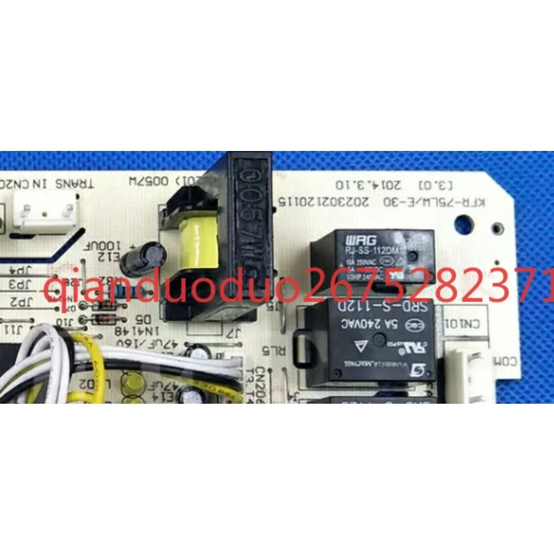 Second-hand suitable for Midea air conditioner accessories, outdoor main board KFR-120W/S-510 computer board KFR-75LW/E-3