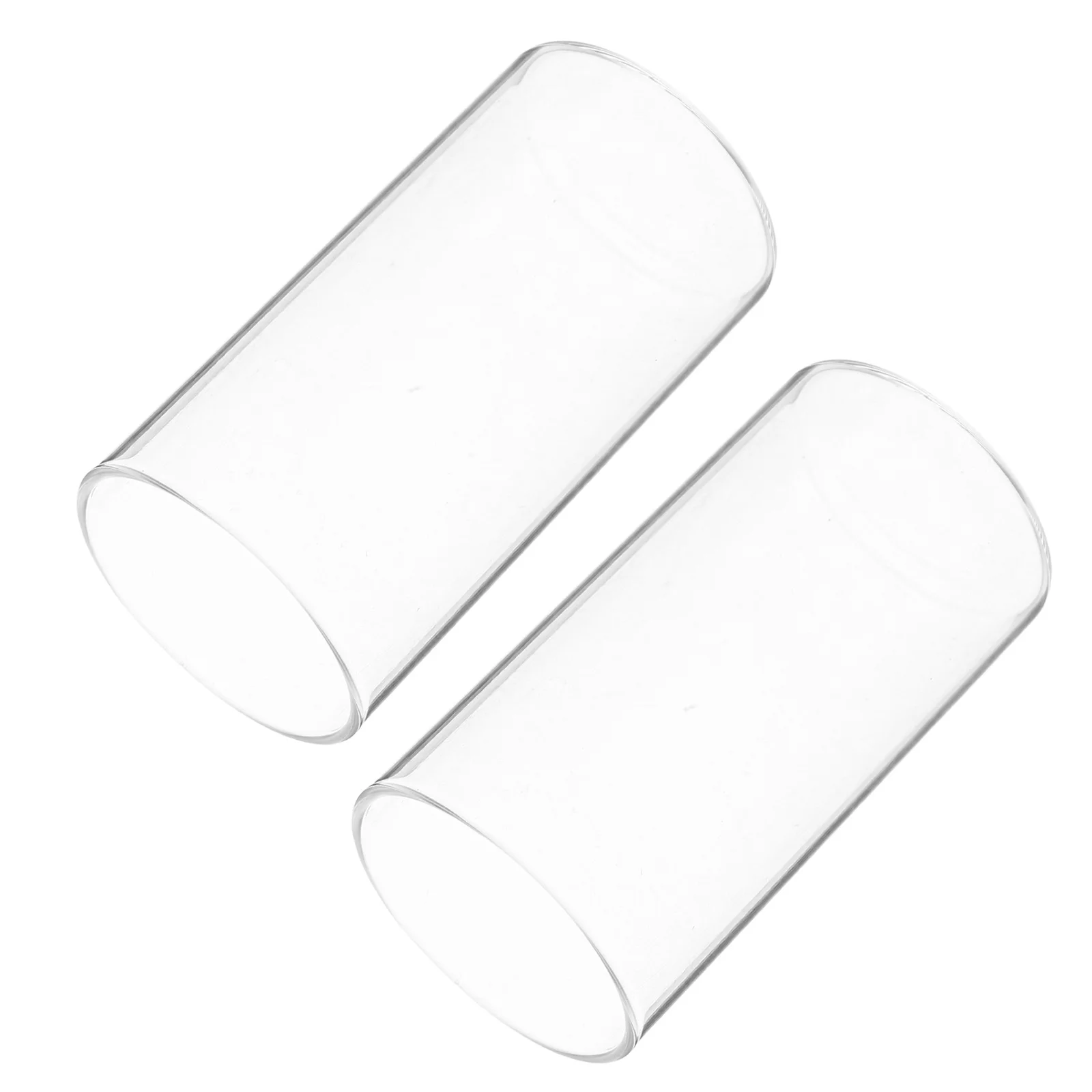 2 шт., 120 мл, прозрачные стеклянные цилиндрические держатели, стильные декоративные вазы для дома, свадьбы, вечеринки, прозрачные цилиндрические вазы